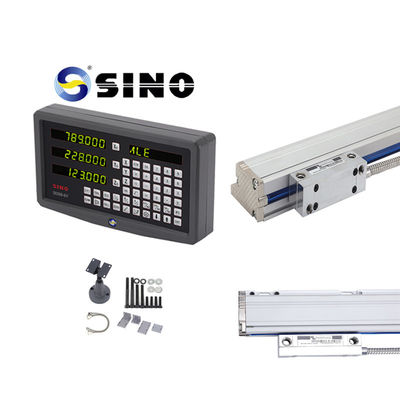 Harga bagus SDS6-3V Digital Display Dan SINO KA Linear Glass Grating Ruler Untuk Membantu Dalam Penggilingan Dan Operasi Mesin Alat on line