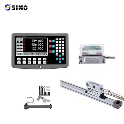 Harga bagus SDS6-3VA 3Axis Ditron Dro Digital Reading With Linear Glass Scale For Lathe Machine Measuring Tool on line