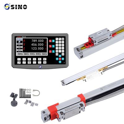 Harga bagus SINO SDS6-3VA 3 Axis Digital Readout System Linear Encoder Untuk Pengukuran Resolusi Tinggi on line
