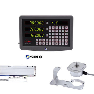 Harga bagus SINO SDS6-3V 2/3 Axis Pembacaan Digital Kelas Linear Endoder Skala KA600-1300mm DRO Display 5um on line