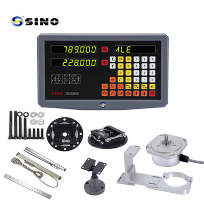 Harga bagus SINO SDS2MS Sistem Pembacaan Digital (DRO) 2-Axis untuk Lathes dengan RoHS, Sistem Pengukuran Multifungsi on line