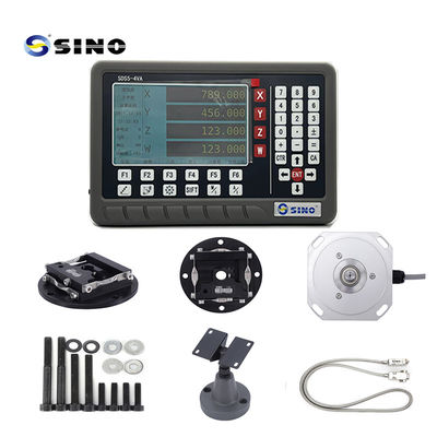 Harga bagus 5 Axis SINO SDS5-4VA Digital Reading System Dengan RS422 Metal TFT SINO Multifungsi Untuk Lathe on line