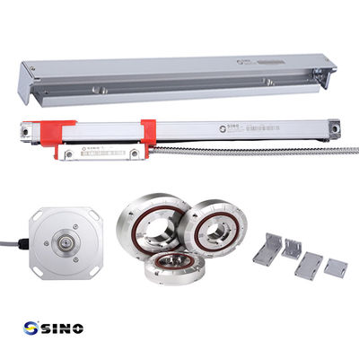 Harga bagus SINO Linear Encoder KA200 Mini Glass Linear Scale CNC Linear Encoder Scale Kit DRO Untuk Lathe Milling on line