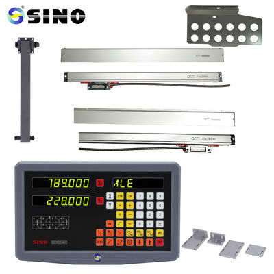 Mesin pengeboran penggilingan SINO SDS-2MS 2 sumbu Digital Reading DRO Linear Scale Encoder