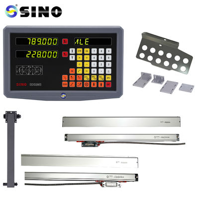 Kit DRO Skala Magnetik Linear SINO SDS2MS Digital Readout 2 Axis Untuk Mesin Milling