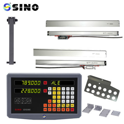 Tampilan Pembacaan Digital Dua-Sumbu Umum SDS2MS Pemrosesan Logam Untuk Presisi