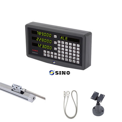 Harga bagus SINO SDS6-3V Digital Readout System 3 Axis DRO Dengan Linear Encoder Ruler Scale Untuk Lathe on line