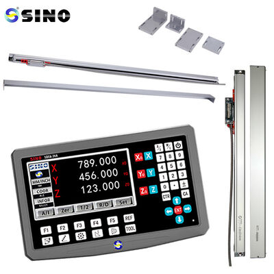 SINO SDS 6-3VA 1um Digital Readout System for Milling Machine IP64 Perlindungan OEM Disesuaikan Mudah digunakan Antarmuka