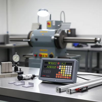 Harga bagus Sistem Pembacaan Digital 2-sumbu untuk Mesin Penggilingan dengan Resolusi 0,005mm dan Sinyal TTL / EIA-422-A on line