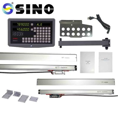 Harga bagus Metal LED Digital Readout 2 Axis DRO Kits 60Hz Untuk Mesin Penggilingan on line