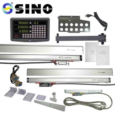 Harga bagus SINO Logam LED 3 Sumbu Mesin Penggilingan Sistem DRO Multifungsi on line