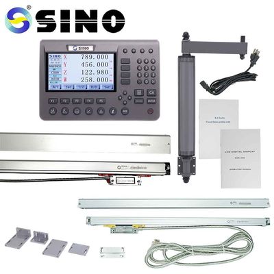 Harga bagus Mesin Bubut Logam TFT Pembacaan Digital DRO Dengan 5V Dua Skala Linear on line