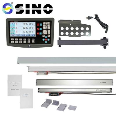 Harga bagus RoHS 2 Axes DRO Kits Untuk Pabrik, Resolusi 0,001mm DRO Untuk Pabrik Bridgeport on line