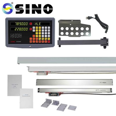 Harga bagus 2 Sumbu LED Mesin Penggilingan Besar DRO Kits TTL Signal Grating Rulers on line