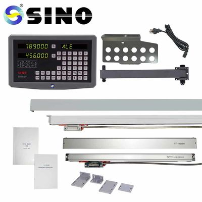 Harga bagus CE AC 100V-240V DRO 2 Axis Pembacaan Digital Untuk Mesin Penggilingan on line