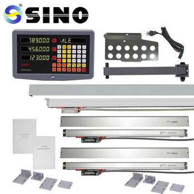 Harga bagus Mesin Penggilingan AC 100V-240V DRO Pembacaan Digital 3 Sumbu Dengan Tampilan TFT on line