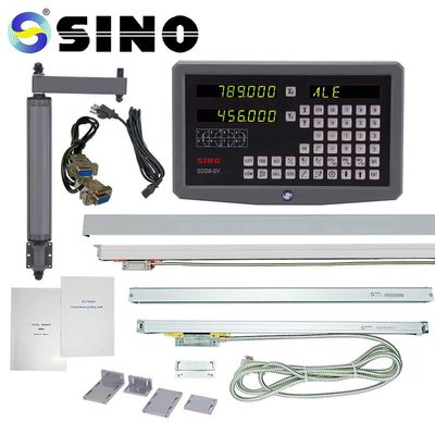 Harga bagus Resolusi 0,001mm Pembacaan Digital Untuk Sinyal RS422 Bubut Multibahasa on line