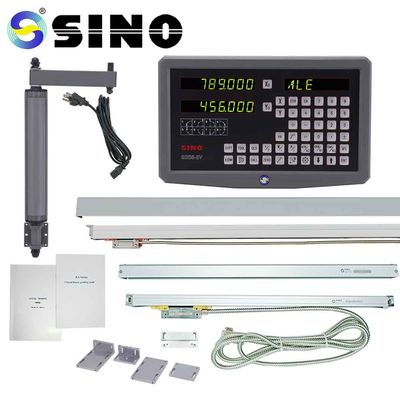 Harga bagus Skala 5V 2 Sumbu DRO Untuk Mesin Bubut, Tampilan Pembacaan Digital 0,0002 Inch on line