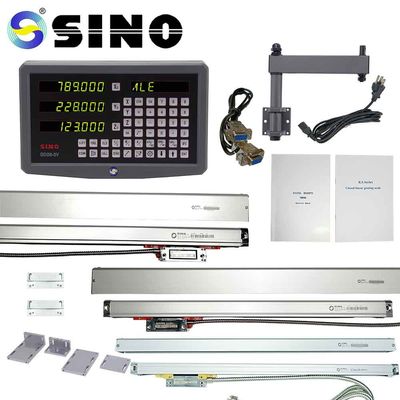 Harga bagus LED CE 3 Axis Pembacaan Digital DRO Kit Serbaguna Untuk Bubut on line