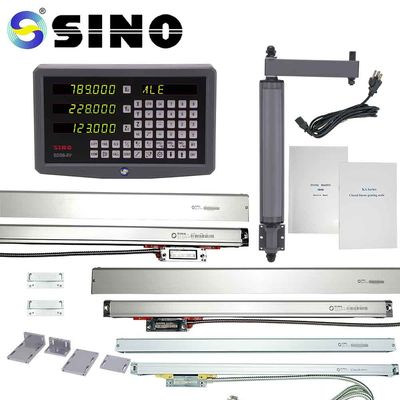 Harga bagus Resolusi 3 Sumbu 5µM Mesin Bubut DRO Dengan Platform Geser on line