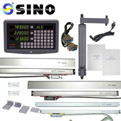 Harga bagus Pembacaan Digital LED Tiga Sumbu Untuk Mesin Bubut, Sistem DRO Skala Linear Resolusi 1µM on line