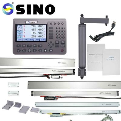 Harga bagus 70-3000mm Ruler 3 Axis Magnetic DRO Kit, Sistem Pembacaan Digital TFT on line