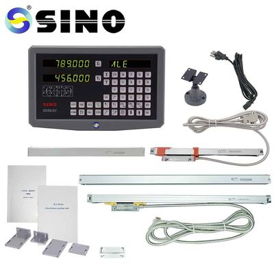 Harga bagus 2 Sumbu Logam Mesin Bubut Mini DRO Kit 50-60Hz Dengan Encoder Linier on line