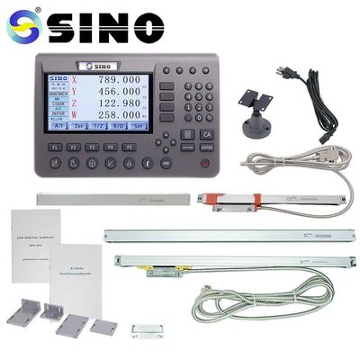 Harga bagus CE LCD Display Mesin Bubut Mini DRO Dengan Timbangan 70-1020mm on line