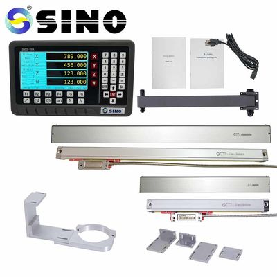 Harga bagus AC 100V-240V 2 Axis Pembacaan Digital Sistem DRO Bahan Kaca Aluminium on line