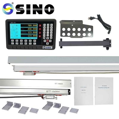 Harga bagus Sistem Kit Pembacaan Digital DRO Dua Sumbu ISO9001 Dengan Skala 5V on line