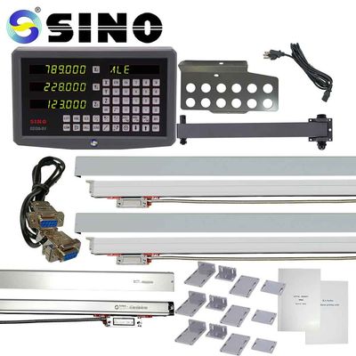 Harga bagus 100V-240V Linear Digital Readout DRO Dengan Tiga Sumbu Tujuh Digit LED Hijau on line