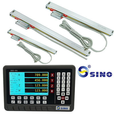 Harga bagus SINO SDS5-4VA Digital Display Meter 4 Skala Linear Untuk Mesin CNC Milling on line